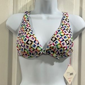 NWT 6 Shore Road by Pooja Bikini Top